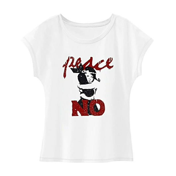 Camiseta para mujer de verano, suave, informal, con cuello redondo, para el trabajo, oficina, deportes de playa XL