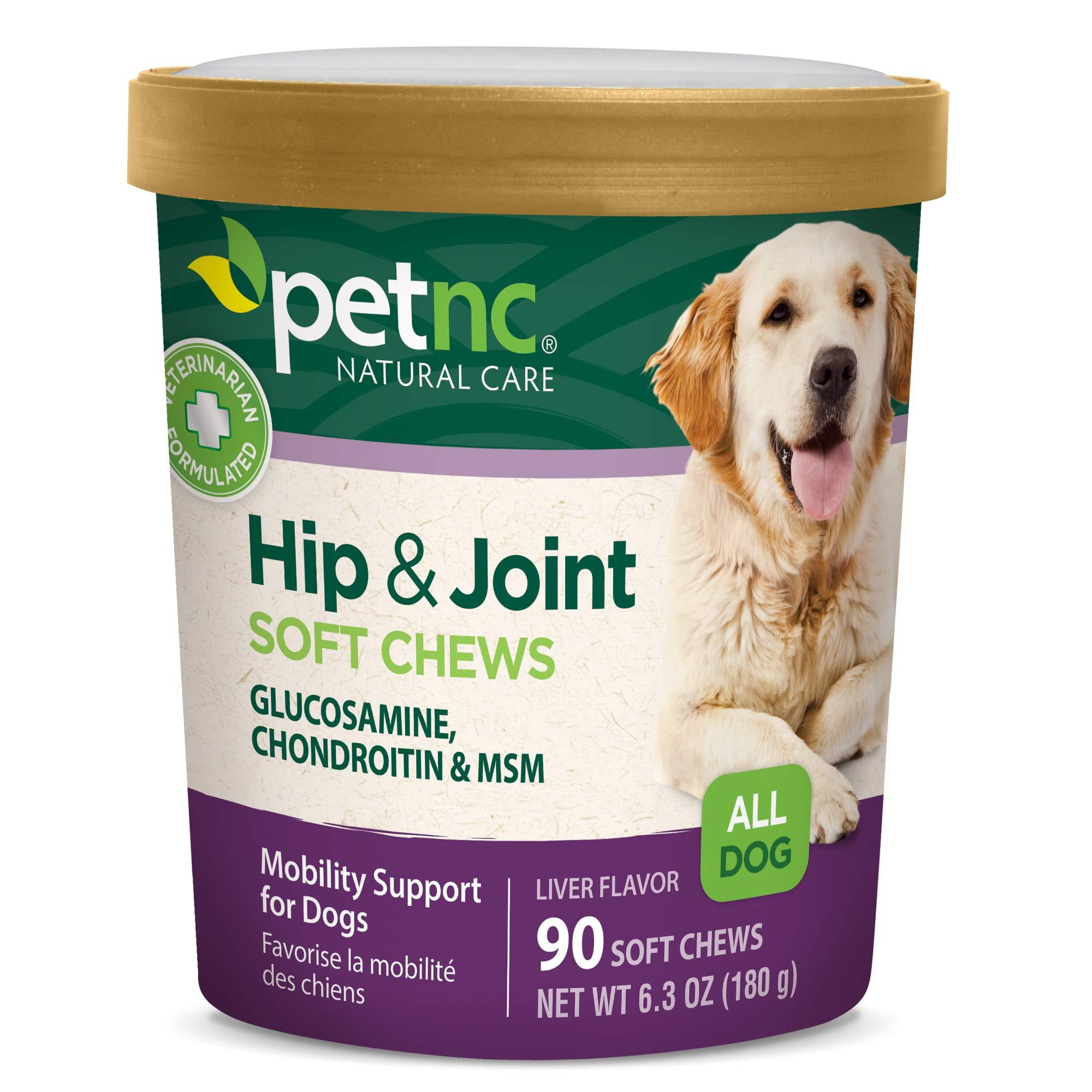 PetNC Natural Care Healthy Hip Joint Wellness Supplements Liver Flavor Pet Treats 90 Soft Chews Walmart