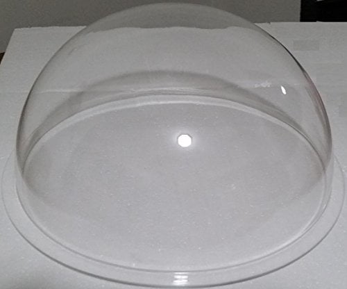 Clear SupremeTech Acrylic Dome/Plastic Hemisphere 3" Diameter 1/2" Flange... 