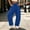 Navy, variant on WRFWUL Womens Wide Leg Sweatpants Loose Fit Casual Lounge Pants Elastic Waist Drawstring with Pockets Fall Winter Cozy Joggers Trousers