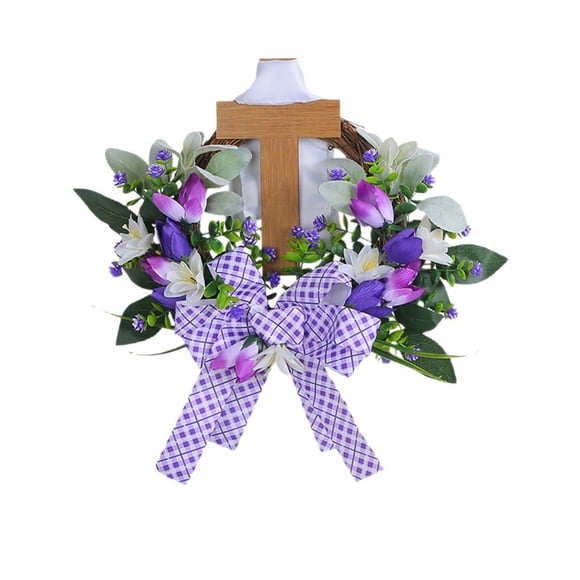 SIfdSeng Easter Wreath Creates A Warm Atmosphere A Festive Suitable for Indoor and Outdoor Decoration Bringing A Sense of Spring To Every Corner