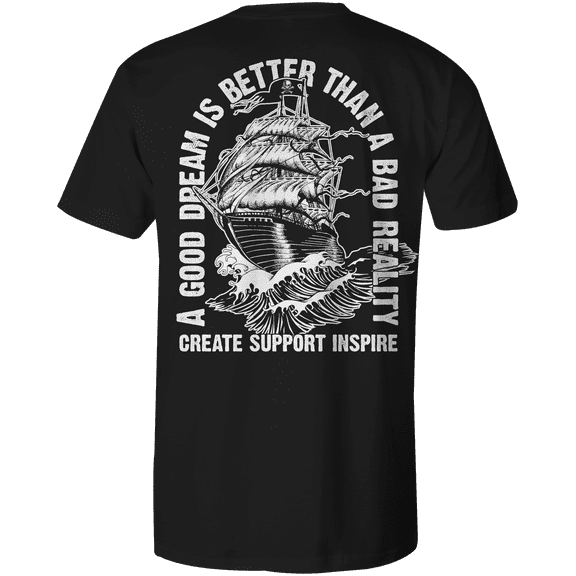 Anenberg, A Good Dream Classic American Made Mens Crew Neck Tee Shirt