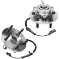 thumbnail image 4 of Detroit Axle - Front Wheel Bearing Hubs Brake Kit for 2009-2011 Dodge Ram 1500, Wheel Bearing Hubs Drilled Slotted Disc Brake Rotors Ceramic Brakes Pads Replacement : 13.23" inch Rotor, 4 of 7