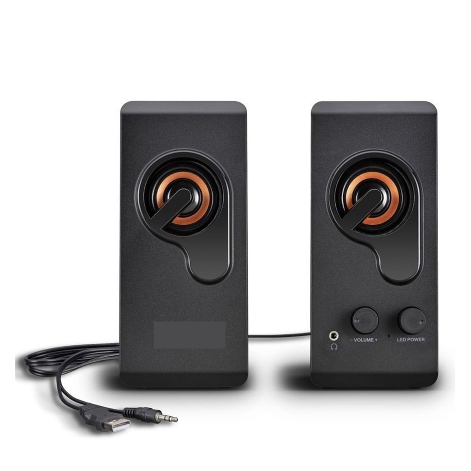 4D Surround Computer Speakers For Laptop Stereo Bass Sound Subwoofer Column Soundbar HIFI Music System Not Bluetooth Speaker USB