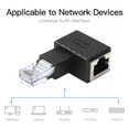 thumbnail image 3 of Adaptador convertidor macho a hembra RJ45 Conector de red LAN (izquierda) Tmvgtek Componentes de Computadoras, 3 of 9