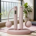 thumbnail image 2 of CEORPER Exercise Jump Rope Fitness Skipping Rope Electronic Counting Jumping Rope, 2 of 8