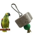 thumbnail image 4 of Flmtop Pet Hamster Rabbit Chinchilla Parrot Bird Mineral Teeth Grinding Stone Chew Toy, 4 of 6