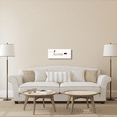 thumbnail image 3 of Global Gallery's 'Birds on Words II Gold' By Pela Stretched Canvas Wall Art, 3 of 4