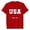 #03-Red, variant on 4th of July Shirts for Family Matching Parents Kids Patriotic USA T-Shirt American Flag 1776 Tee Tops