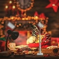 thumbnail image 4 of Gymax 2PCS 2 FT Pre-lit White Birch Tree Artificial Twig Birch Tree Christmas Decoration, 4 of 10
