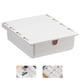 thumbnail image 3 of Cateissary Cajón Caja de almacenamiento Organizador de tiro oculto A prueba de polvo Perforación libre Escritorio Parte inferior Colgando Misceláneas Almacenamiento y organización del hogar No.1 Cateissary HA026384-01, 3 of 6