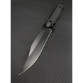 thumbnail image 2 of Sheathed Fixed Blade, EDC Full Tang Knife, 5.5'' Black Coated 5C13Mov Stainless Steel for Camping, Hiking and Other Outdoor Activities (Black), 2 of 8