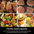 thumbnail image 5 of Restored Ninja GR100 Sizzle Smokeless Indoor GrillBundle with 2 Year Enhanced Protection Pack (Refurbished), 5 of 11