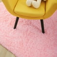 thumbnail image 5 of Soft Fluffy Area Rugs for Bedroom Kids Room Plush Shaggy Nursery Rug Furry Throw Carpets for Boys Girls, College Dorm Fuzzy Rugs Living Room Home Decorate Rug-Pink&1.3 x 2 Feet, 5 of 7
