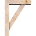 thumbnail image 3 of Ekena Millwork 5 1/2"W x 22"D x 30"H Traditional Block Smooth Bracket w/ Offset Brace, Douglas Fir, 3 of 25