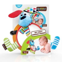 Yookidoo Baby Safe Tummy Time Mirror with Dog Design for Infants 0-6 Months