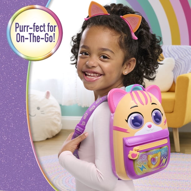 SUPERKITTIES, Su-Purr Backpack Set, with Lights & Sounds, 7-pieces