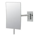 thumbnail image 1 of Minimalist Rectangular Wall Mirror In Chrome  - Chrome, 1 of 1