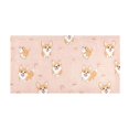 thumbnail image 2 of Haosy Corgi and Footprints Bathroom Rugs Non Slip Absorbent Soft Plush Quick Dry Bath Mat, 39"x20", 2 of 8