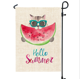 thumbnail image 1 of Bandera de jardín de verano Hello Sunshine 12 × 18 pulgadas Patio vertical de doble cara Decoración al aire libre Ormromra HMHZ956-8, 1 of 2