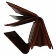 thumbnail image 4 of Ladies Genuine Leather Checkbook Wallet Organizer with Detachable Sleeve and ID Window 5575 CF, 4 of 6