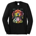 thumbnail image 2 of Wild Bobby Dean Russo Golden Retriever Is Love Dog Is Love Dog Lover Men Long Sleeve Shirt, Black, Small, 2 of 5