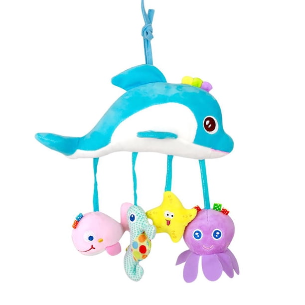 Sonajeros De Felpa Para Bebé, Cochecito Infantil De Animales, Cama, Campana Colgante, Sonajero De Bebé, Campana De Mano, Cochecito De Bebé, Cuna, Sonajeros Colgantes Speravity FN007745-03