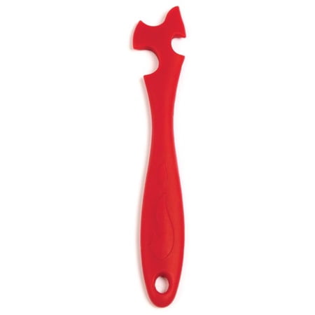 Norpro Red Silicone Notched Oven Rack Push/Pull Baking Cooking Kitchen Tool 1229