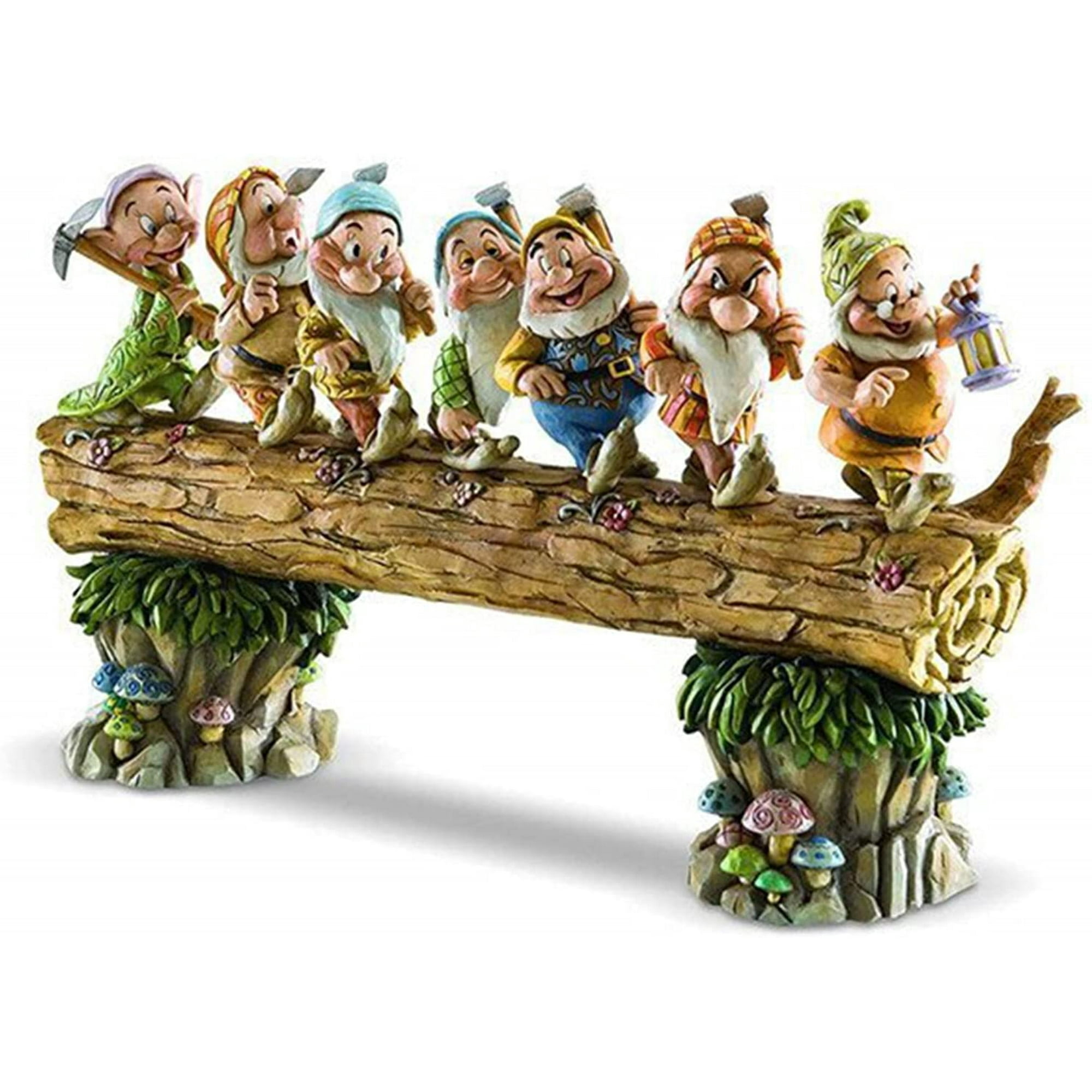 Disney Seven Dwarfs Garden Gnomes Fasci Garden