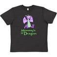 thumbnail image 3 of Inktastic Mommy's Lil' Dragon Youth T-Shirt, 3 of 5