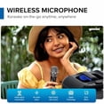 thumbnail image 6 of Gemini GGO Series Portable Bluetooth TWS Karaoke Speaker with Lights, Microphone, and Remote, Black, GGO-650L GGO-650L, 6 of 7