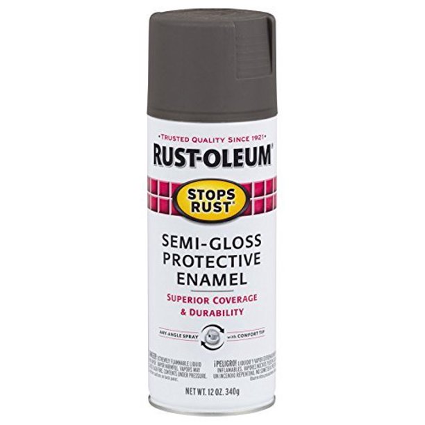 RustOleum 7754830 Stops Rust Spray Paint, 12Ounce, Gloss Anodized Bronze