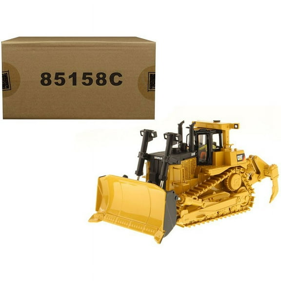 CAT Caterpillar D10T Track Type Tractor with Operator Core Classics Series 1/50 Diecast Model by Diecast Masters