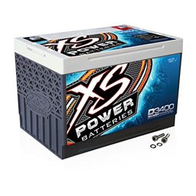XS Power 12V BCI Group 34R AGM 4000W 3300A Car Battery with Terminal Bolt D3400