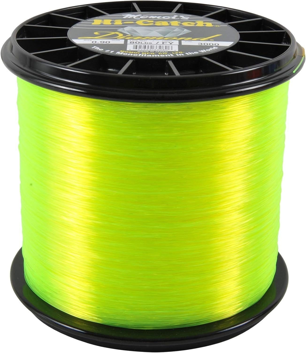 Momoi 11130 Hi-Catch Diamond Mono Line, 130lb, 1000yd, Brilliant Blue