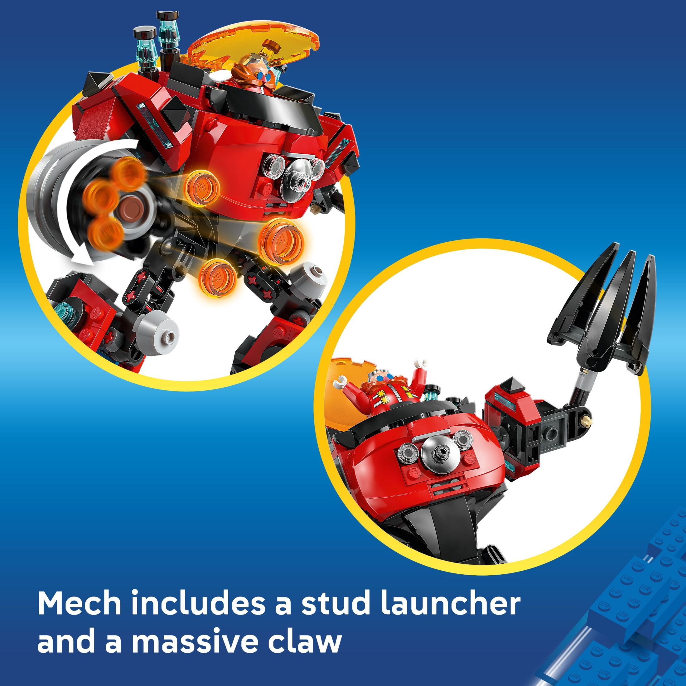 LEGO, Sonic the Hedgehog Mech Set, 77005, Kids Ages 8+ - Walmart.com