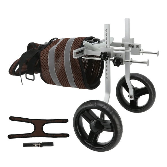 Oubit Fauteuil Roulant pour Chien pour Pattes Arrière, Fauteuil Roulant Léger pour Chien 2 Fauteuils Roulants pour Animaux Efficacité Maximale