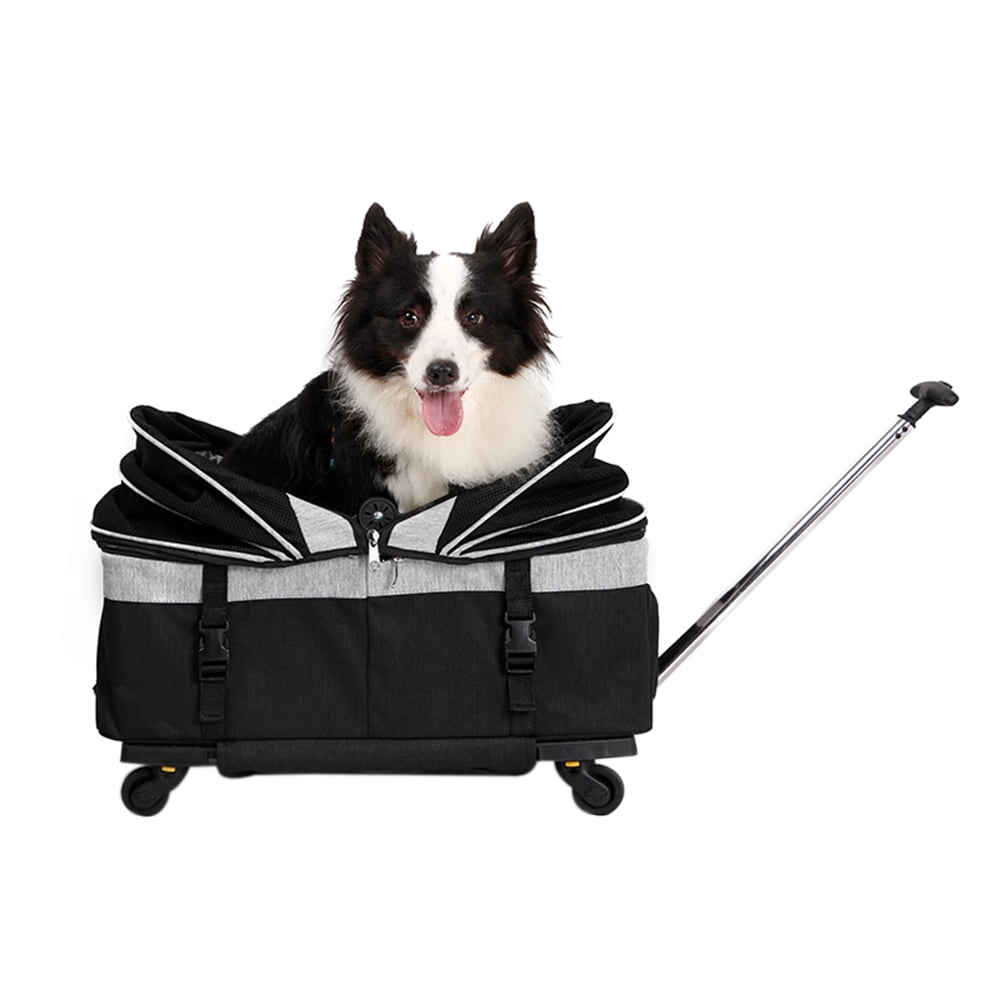 Pet Trolley Bag Pet Rolling Carrier Pet Travel Carrier Dog Carrier with