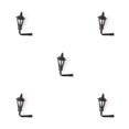thumbnail image 1 of Yuarrent Luces de pared Modelo a escala LED Farola de metal Escala Material de diseño Lámparas colgantes en miniatura Artesanía 1:87 Luz Type2 NO2, 1 of 6