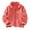 Pink, variant on fatyb Kids Fleece Jacket Stand Collar Warm Coat with Pockets Boys Girls Solid Color Fall Winter Outerwear