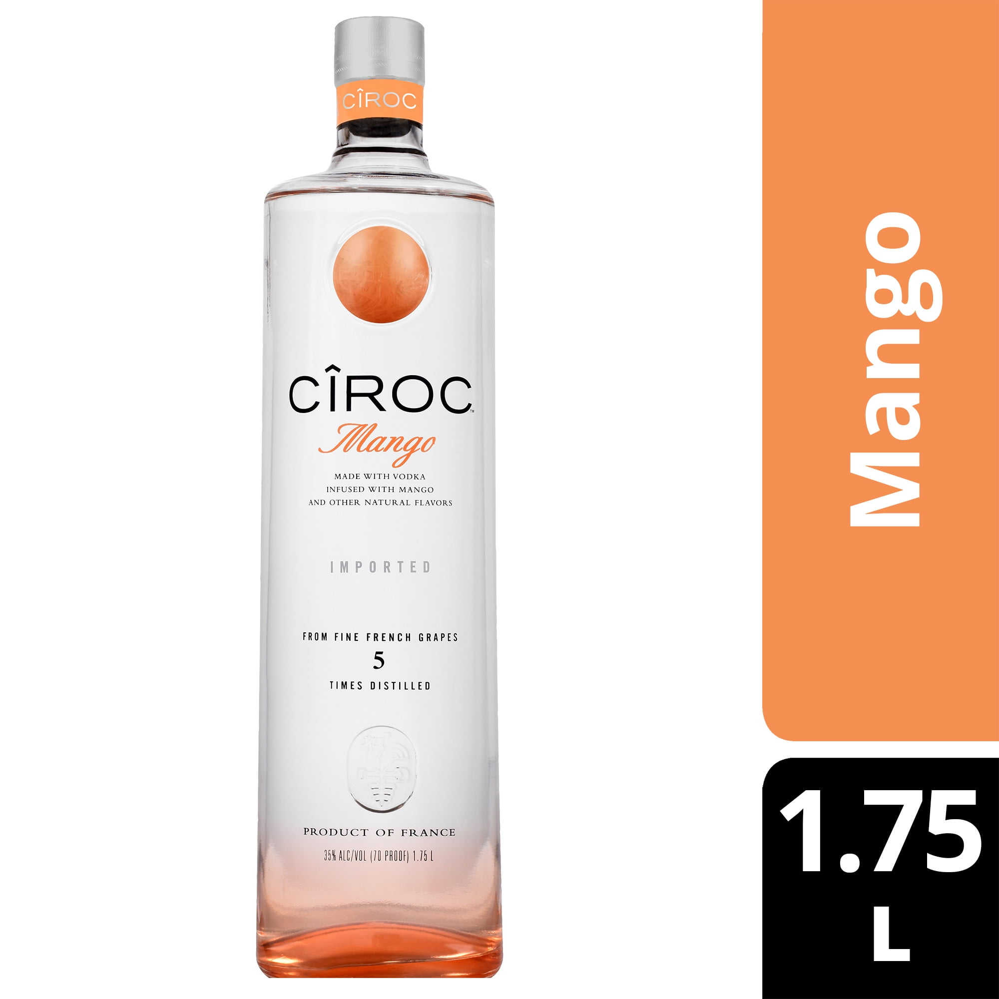 CIROC Mango, 1.75 L (Made with Vodka Infused with Natural Flavors