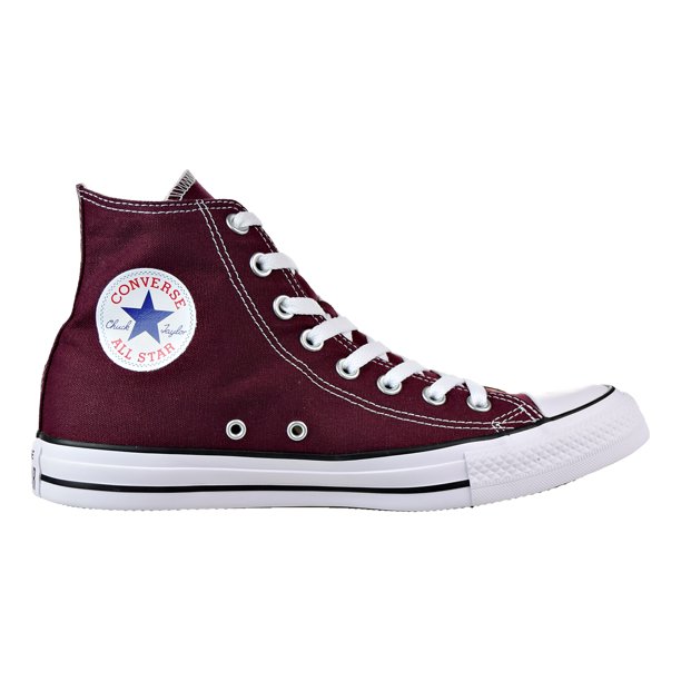 Converse Converse Chuck Taylor Hi Mens Shoes Burgundy