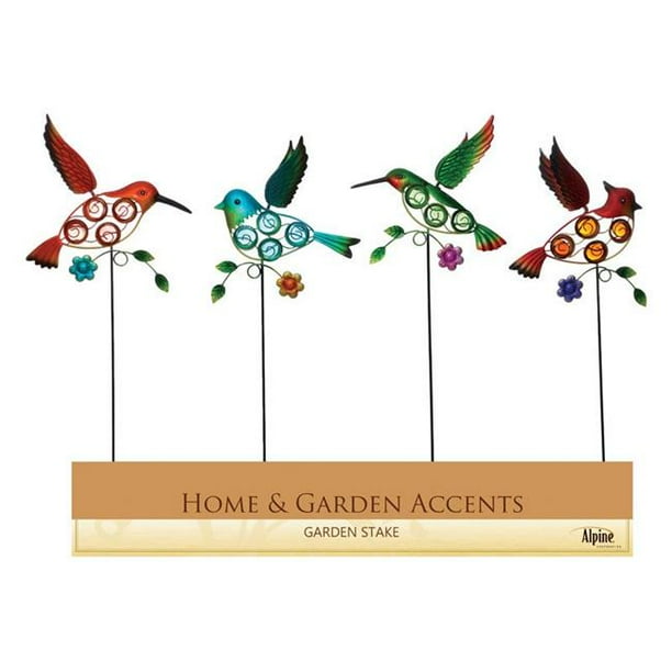 BIRD GARDEN STAKE METAL