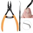 thumbnail image 1 of Cortau?as Encarnadas, Juego de Cortau?as Cortau?as Encarnadas Juego de Empujador de Cutículas Nipper Clipper Cortador de Bordes Kit de Manicura para U?as Gruesas Y Encarnadas(juego de 2 piezas) EOTVIA NO, 1 of 6