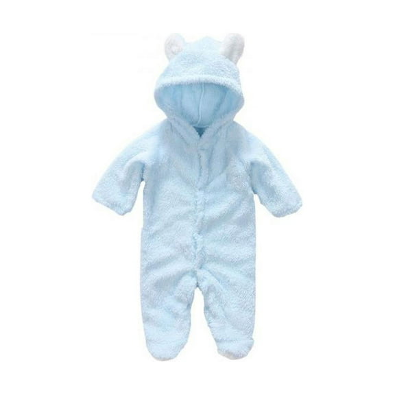 Autumn Winter Baby Clothes coral fleece Hoodies Fleece Clothes baby girls boys Clothesr newborn toddle clothing rompers Bodysuits One Pieces