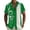 Green, variant on IWRICH Men's Plus Size Vacation Shirts Button down Short Sleeve Printed Tops Buttons up Summer Beach Hawaiian T Shirts Pink XL