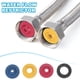 thumbnail image 4 of 12Pcs Restrictor de Flujo de Agua, Reductor de Flujo de Ducha de 0.73" de Diámetro, Válvula de Control de Flujo de Manguera de Ducha para Baño de Hogar, Inodoro, Hotel (Azul, Amarillo, Rojo, Negro), 4 of 6
