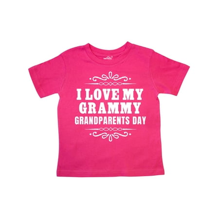 

Inktastic Grandparents Day I Love My Grammy Gift Toddler Boy or Toddler Girl T-Shirt