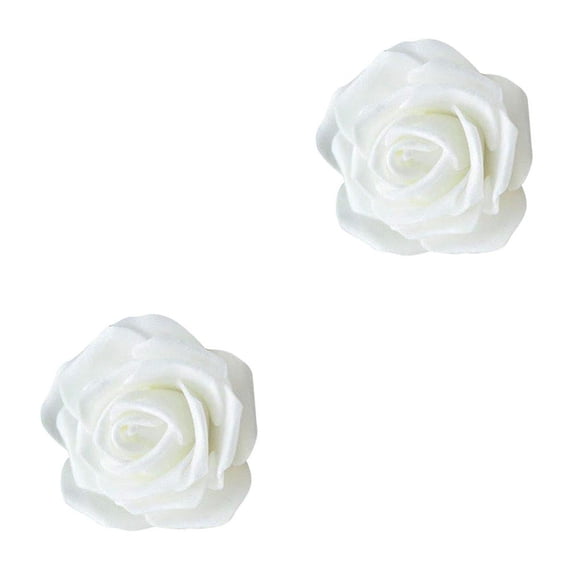 Advancent 50 piezas de flores biónicas artificiales, rosas de simulación de espuma PE, arreglos florales falsos, decoraciones, regalos de boda Type3 NO3 Advancent  CBP280448