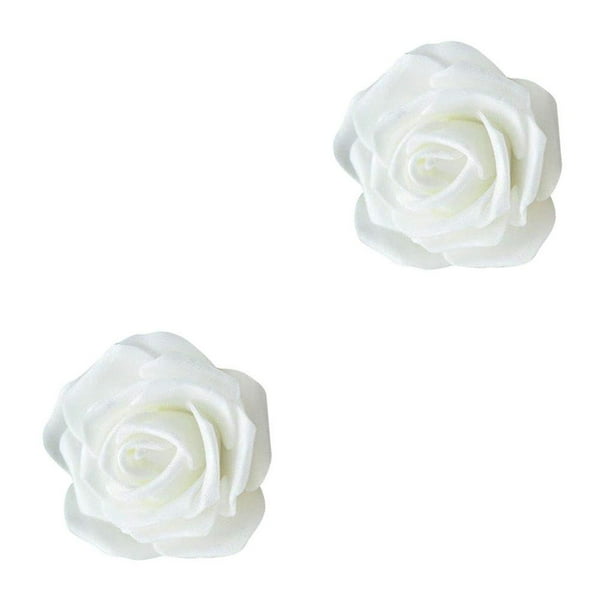 Flores Biónicas Artificiales Billuyoard 50 Piezas Rosa de Simulación de Espuma PE